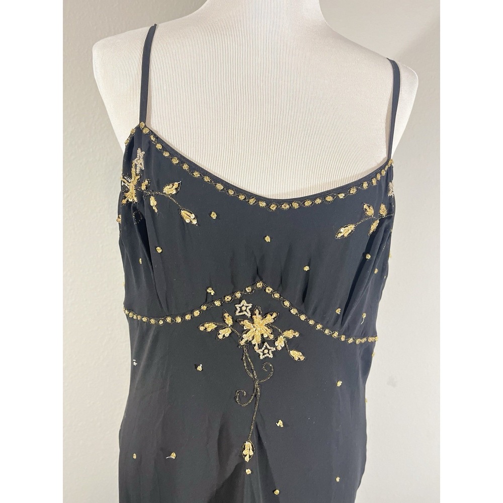 VTG Black Babydoll Dress SZ XL Handkerchief Y2k Fairygrunge Whimsigoth Celestial